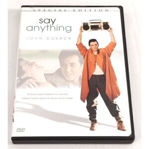 Say Anything DVD | 80s Teen Romance Drama | John Cusack | Classic Movie